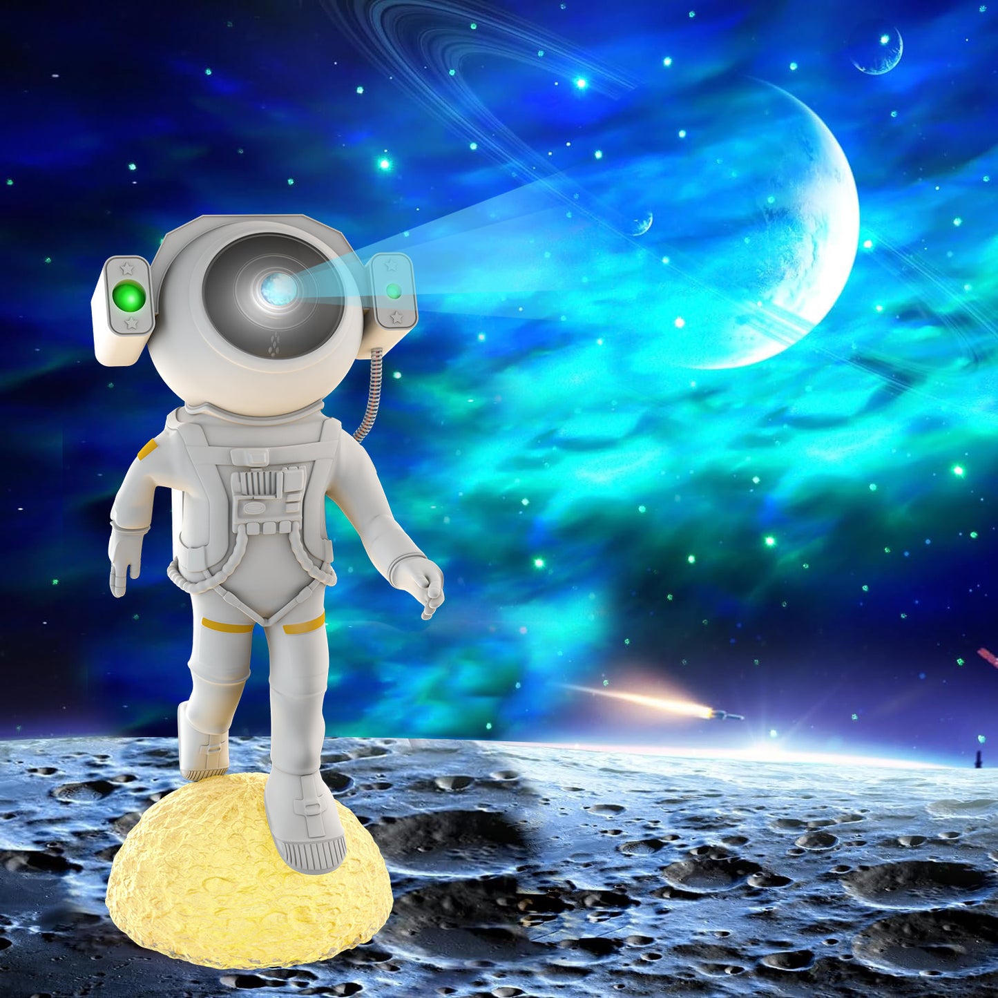 宇宙プロジェクター アストロライト - モダンな星空ランプ